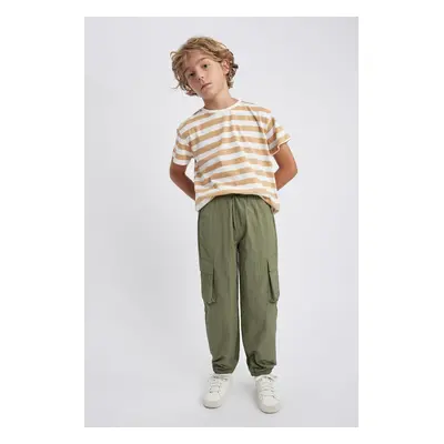 DEFACTO Boys Cargo Jogger Cuff Parachute Trousers