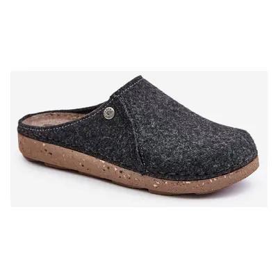 Men's home footwear slippers Inblu graphite