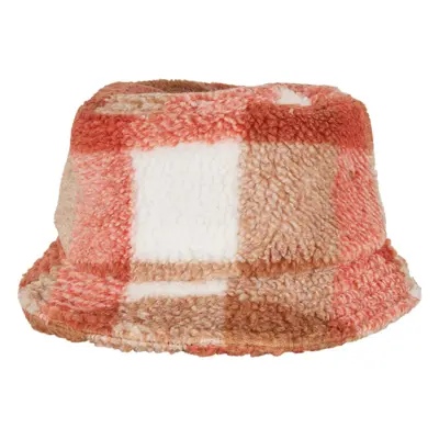 Sherpa Check Bucket Hat whitesand/caramel