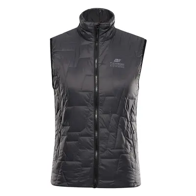 Women's ultralight vest with ALPINE PRO BERFA dk.true gray impregnation