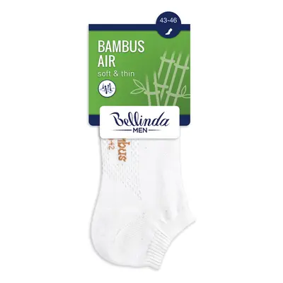 Bellinda BAMBOO AIR IN-SHOE SOCKS - Men's Short Bamboo Socks - Black