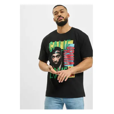 Tupac California Love Retro Oversize T-Shirt Black