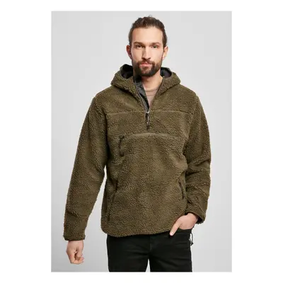 Teddyfleece Worker Pullover Jacket Olive