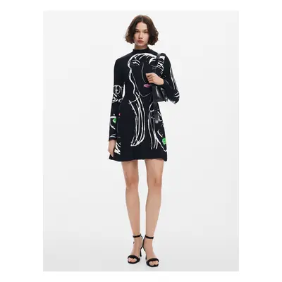 Women's patterned dress Desigual Oregon - Women