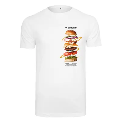 Burger Tee White