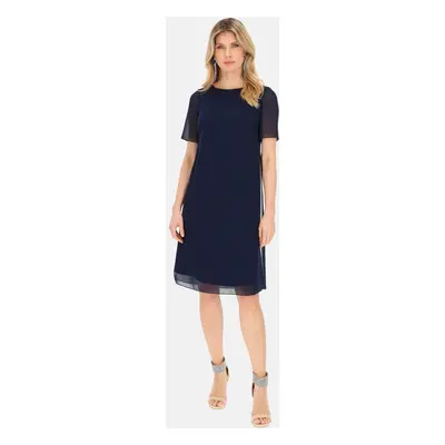 Potis & Verso Woman's Dress Datura_1 Navy Blue