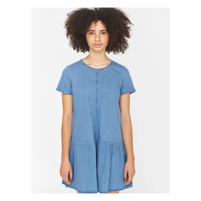 Blue Denim Dress Noisy May Emilia - Women