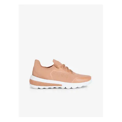 Apricot women's sneakers Geox - Women's