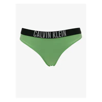 Calvin Klein Underwear Intense Powe Swimsuit Green Bottoms - Women