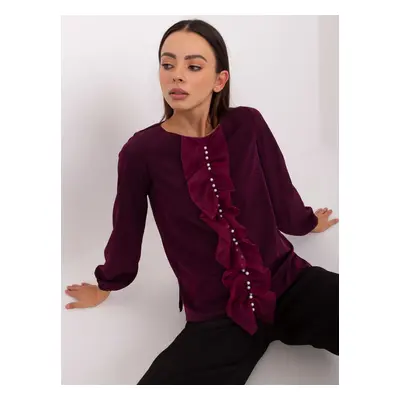 Blouse-LK-BZ-506673.36-dark purple