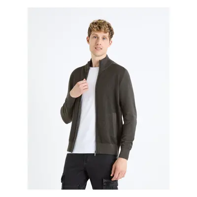 Celio Fegillou Zipper Cardigan - Men's