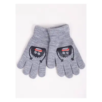 Yoclub Kids's Gloves RED-0012C-AA5A-024