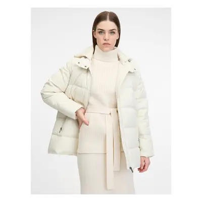 Beige women's down jacket ORSAY - Women's