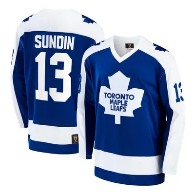 Fanatics Breakaway Jersey NHL Vintage Toronto Maple Leafs Jersey Mats Sundin