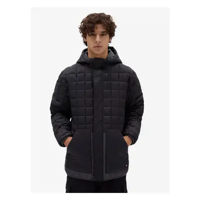 Black Men's Winter Quilted Jacket VANS Gunner - Men's