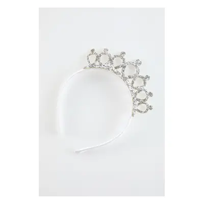 Trendyol Gray Girl Party Birthday Crown Buckle