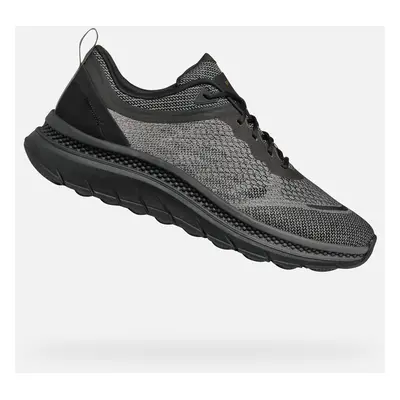 Black men's sneakers Geox Spherica Actif X - Men's