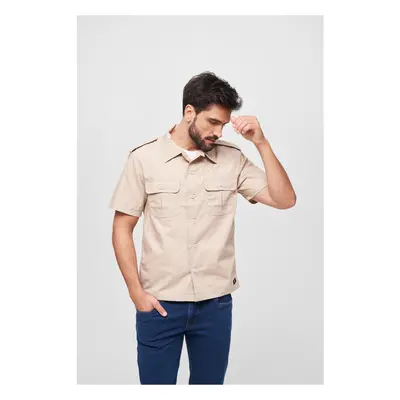 US Ripstop Short Sleeve Shirt Beige