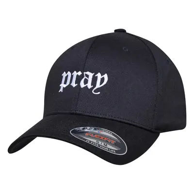 Pray Flexfit Wooly Combed blk/blk