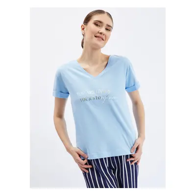 Orsay Light blue ladies T-Shirt - Women