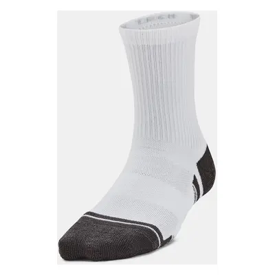 Under Armour Socks Y UA Perform Tech 3p Crew-WHT - Unisex