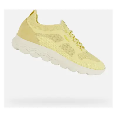 Yellow women's sneakers Geox Spherica - Women's