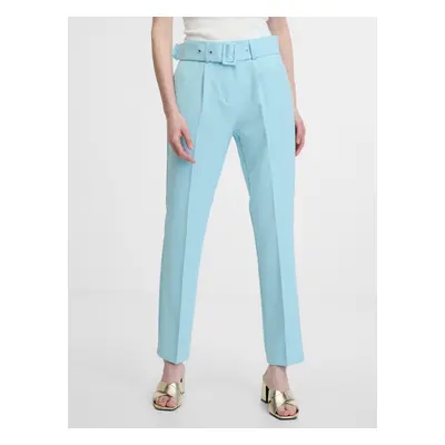 Orsay Light Blue Women's Trousers - Women