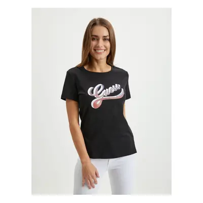 Black Women's T-Shirt Guess - Women