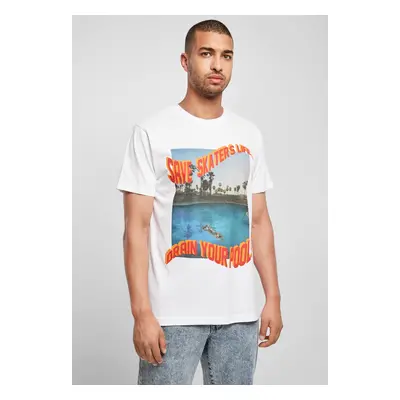 Men's T-shirt Save Skaters Life white