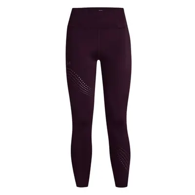 Women's leggings Under Armour Speedpocket Perf 7/8 Tght Purple