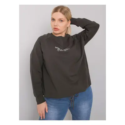 Sweatshirt-RV-BL-7162.12P-dark khaki