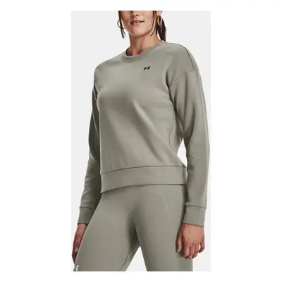 Under Armour Sweatshirt Unstoppable Flc Crew-GRN - Women