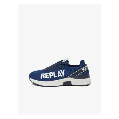 Dark Blue Kids Sneakers Replay - Girls