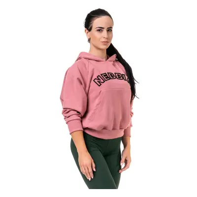 Women's sweatshirt Nebbia Hero Iconic Hero hoodie old rose