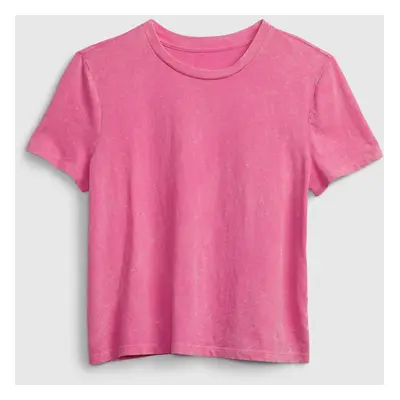 GAP T-shirt graphic shrunken t-shirt - Women's