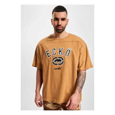 Společnost Ecko Unltd. Brown T-shirt Boxy Cut