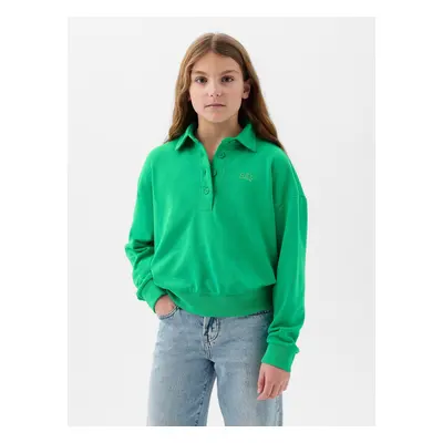 GAP Kids Sweatshirt with Collar - Girls