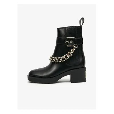 Black Ladies Ankle Boots Guess Parsle - Women