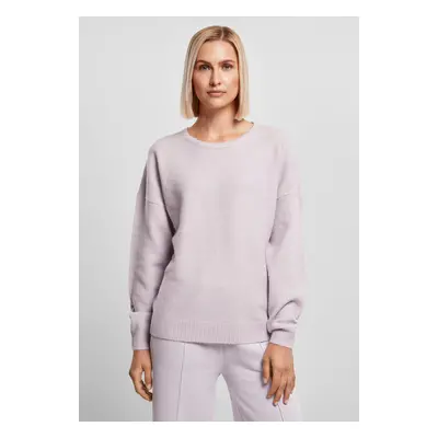 Women's fluffy sweater - lilac