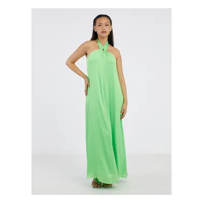 Light green women's maxi-dresses ONLY Rikka - Women