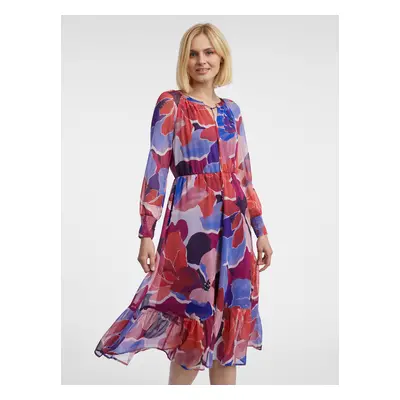 Orsay Red Ladies Floral Dress - Women's