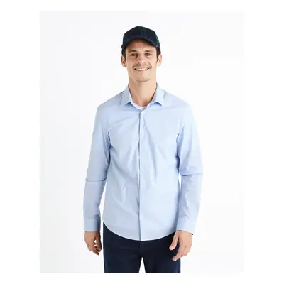 Celio Checkered Shirt slim Masantal2 - Men