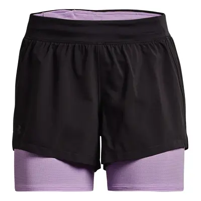 Under Armour Iso-Chill Run 2N1 Short-GRY Women's Shorts