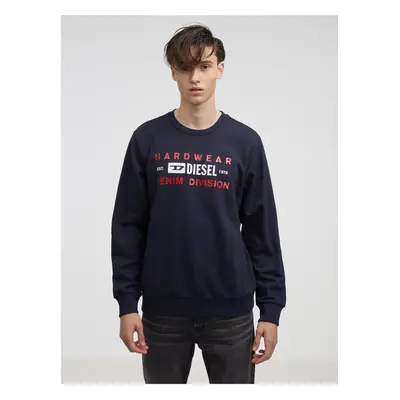 Men's Diesel Sweatshirt Dark Blue - Men's