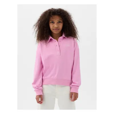 GAP Kids Sweatshirt with Collar - Girls