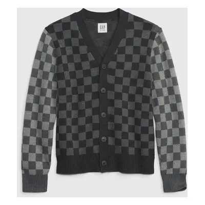 GAP Kids cardigan chessboard - Boys