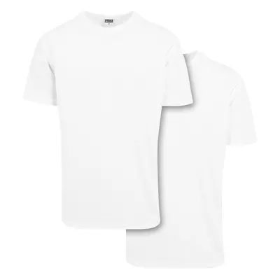 Men's Classic Oversized T-Shirt Pack White+White