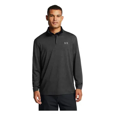 UA Playoff Printed 1/4 Zip-BLK