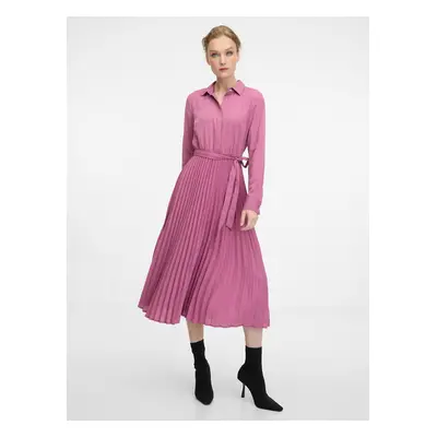 Orsay Pink women's midi dress - Women's