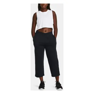 Under Armour Sweatpants UA Rival Terry Crop Wide Leg-BLK - Women